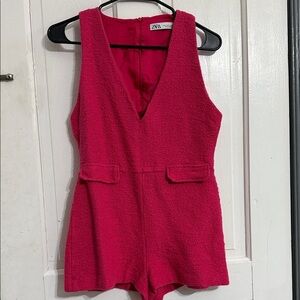 Pre—owned Women’s Zara Pink One Piece